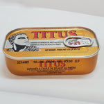 Titus Sardines in oil and Hot Chili