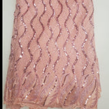 Baby Pink Sequence Lace